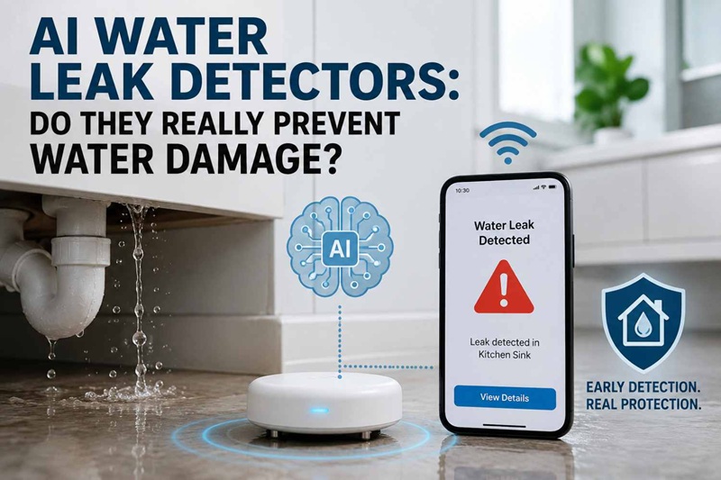 AI water leak detectors