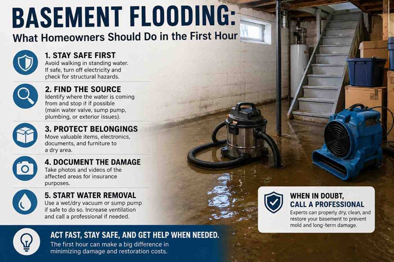 basement flooding